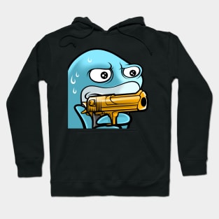 CarbonFin Gold Gun Emote Hoodie